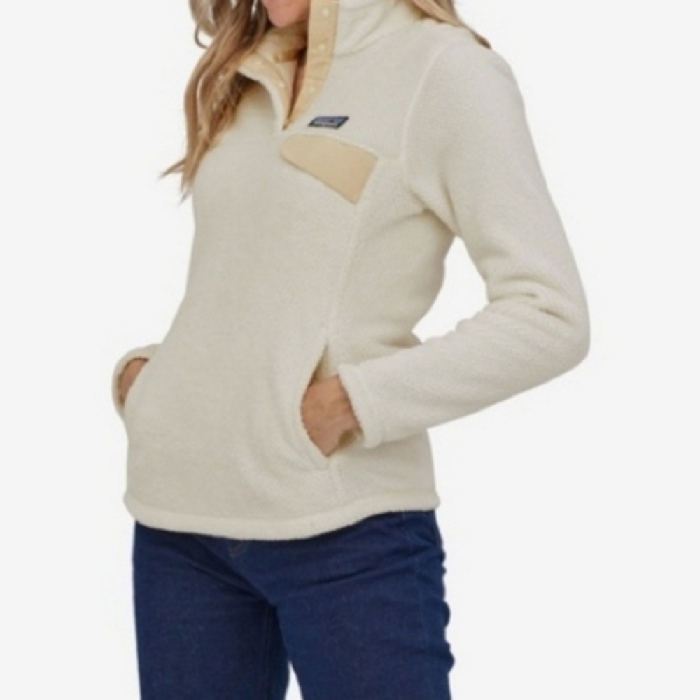Patagonia Cream Fleece Pullover
